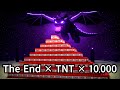 【Minecraft】ジエンドでTNT 10000個爆発させる配信#shorts #縦配信