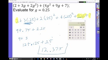 Simplifying Expressions and Algebra Tiles