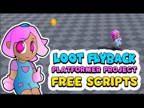 [No Coding] LOOT FLYBACK | FREE scripts! | #Platformer Project #tutorial