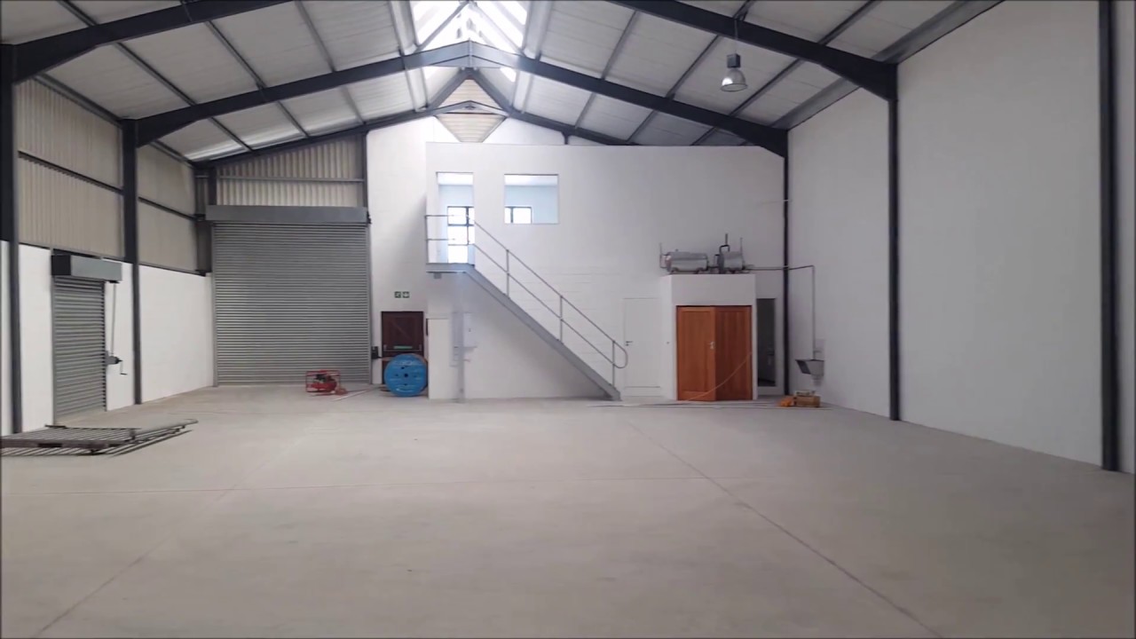 420sqm warehouse + small yard to rent in Montague Gardens - YouTube