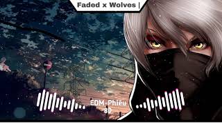 [EDM 8D]√Mashup Faded x Wolves | Alan Walker x Selena Gomez & Marshmello ( Smile4 Mashup )