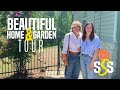 I have a spring treat for you lets tour this amazing home and garden