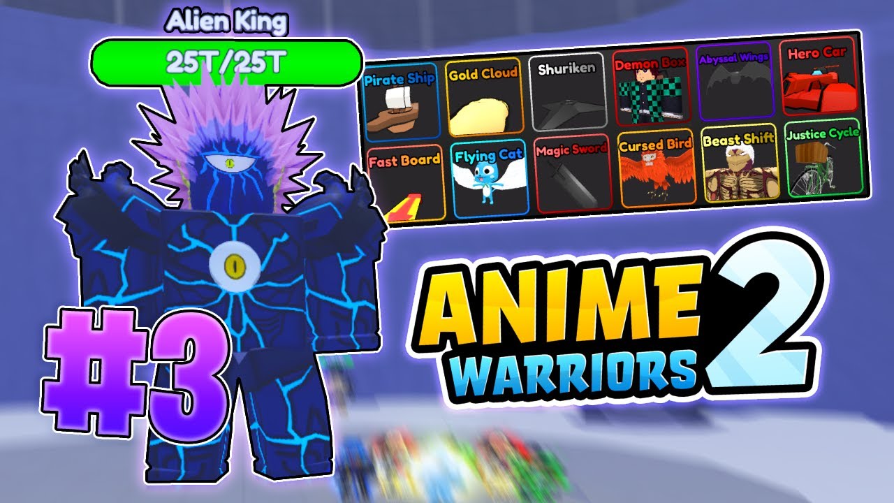 Noob To Pro #3 Completed All Quests & Got All Mounts! - Roblox Anime  Warriors 2 