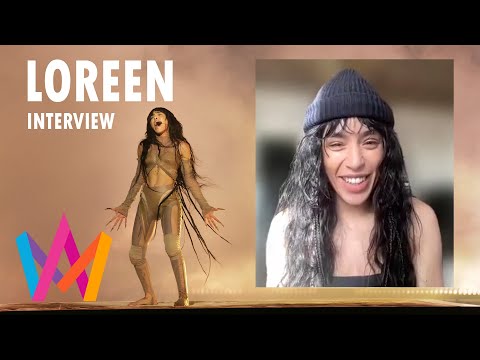 LOREEN interview before The Grand Final in Melodifestivalen