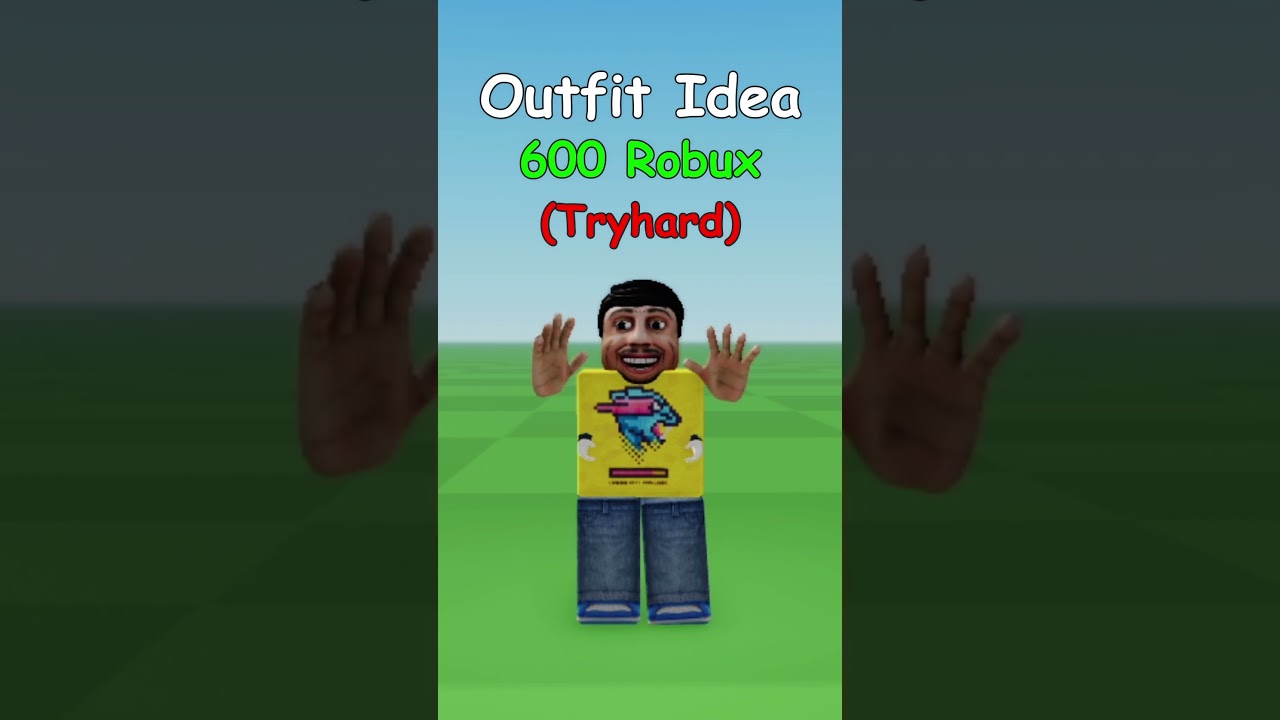 Roblox GigaChad Outfit Idea 🗿 #robloxtiktok #funny #tryhard