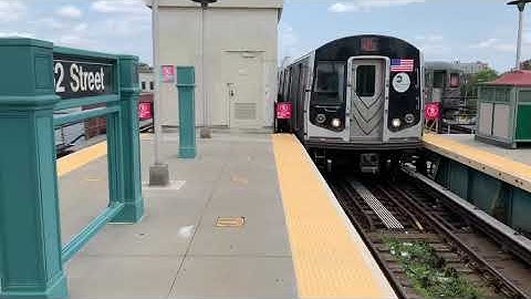 NYC SUBWAY SPECIAL: R160 (F) via West End Express #nyc #reroutes