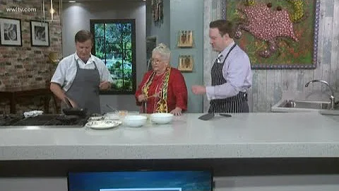In the kitchen with Chef Alex Harrell of the new E...