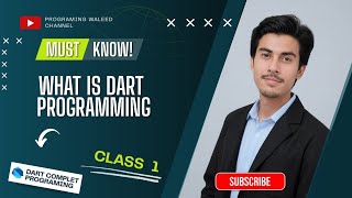 Class 1 - What is dart programming language ll introduction to dart programming in Hindi ll 