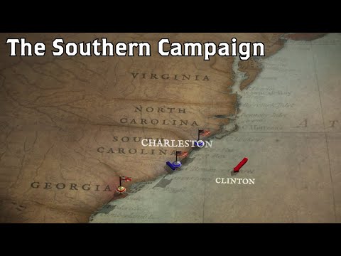 The Southern Campaign of the Revolutionary War: Animated Battle Map