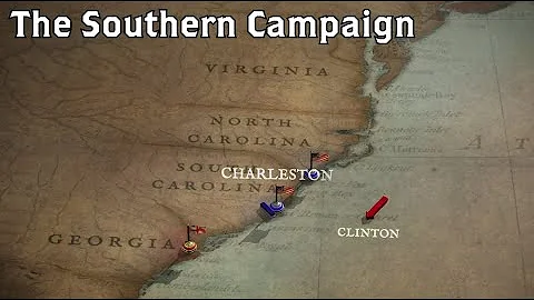 The Revolutionary War in the South: Animated Battl...