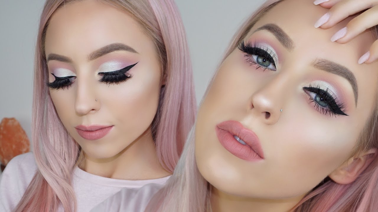 Pastel Cut Crease Makeup Tutorial Zoeva Sweet Glamour Palette