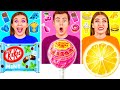 Food of The Same Colors Challenge | Funny Food Situations by Fun Fun Challenge