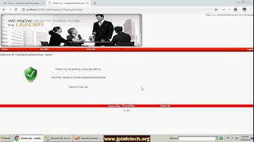 Online Job Portal | Asp.net, C#.net Final Year Project