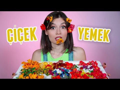 Video: Yenilebilir çiçekler