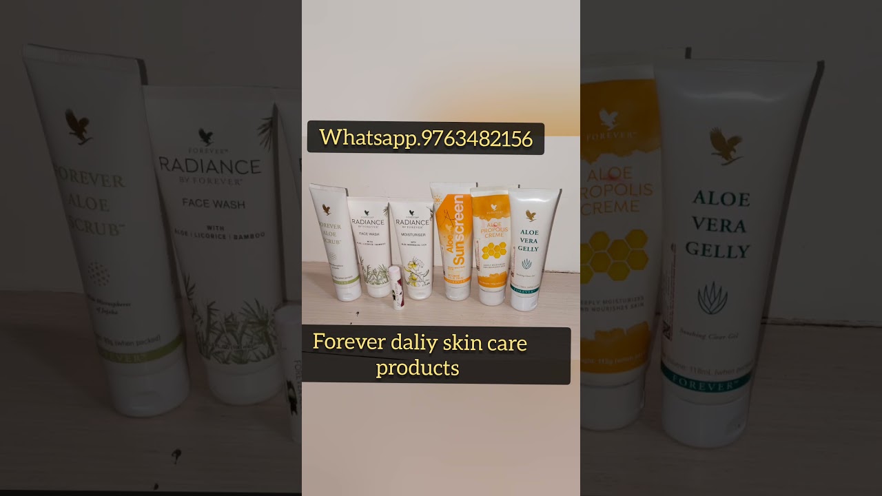 Forever living products daily skincare products 