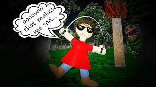 Cool Disco Playtime Gets Lost In The Forest... (Is that Nightmare Baldi...?) | Baldi's Basics Roblox