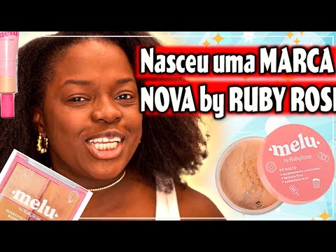 I tested Melu - the new Ruby Rose brand on dark skin @rubyrose4379 @RubyRoseCosmeticos