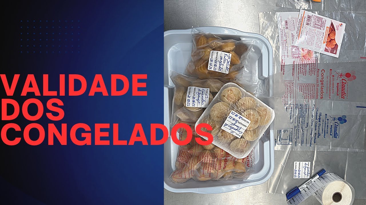 Aulão sobre a validade dos salgados congelados!