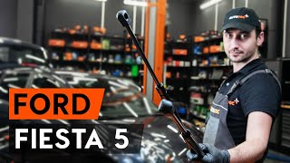 Cómo cambiar Rótula barra de dirección FORD FIESTA V (JH_, JD_) - vídeo gratis en línea