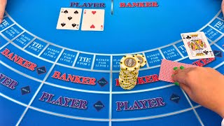 MASSIVE $600,000 BACCARAT BET & 5 TIE WINS IN INCREDIBLE HIGH STAKES BACCARAT CASINO SESSION!