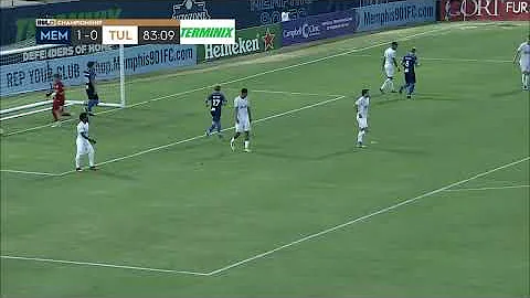 Derek Dodson with a Goal vs. FC Tulsa