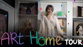 HOME TOUR:  Как изменяется пространство вместе с тобой. Мастерская&quot;до&quot; и &quot;после&quot;