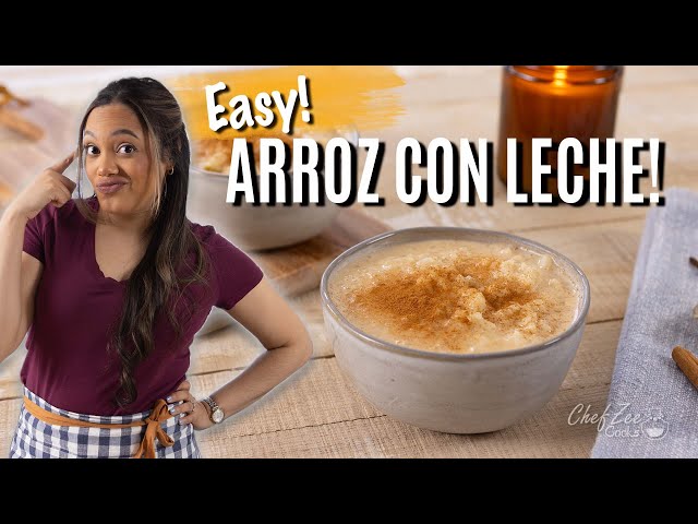 Arroz con Leche [Recipe + Video] Spiced Rice Pudding