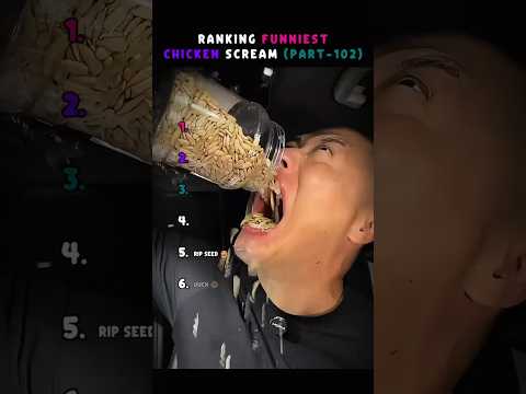 Ranking Funniest Chicken Scream 😂