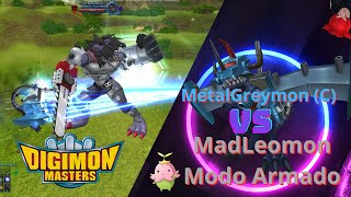LADMO: MetalGreymon (C) - VS - MadLeomon (Armed Mode) - Raid