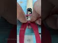Zipper installation techniques done professionally #shorts #repair