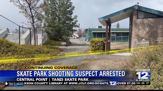 Skate park shooting suspect arrested