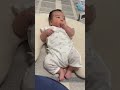 指しゃぶりを覚えた生後1ヶ月の赤ちゃん👶 #shorts #marin_movies #赤ちゃん