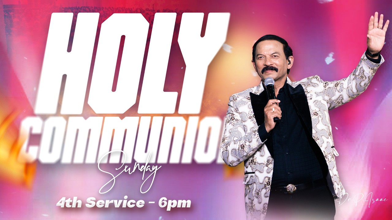 Holly Communion Sunday Live 4th Service || 01-03-2026 || Paralokanestham