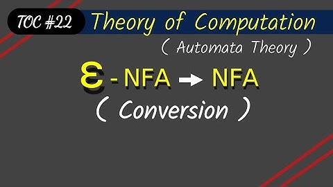 epsilon NFA to NFA | eliminate epsilon moves | How to convert epsilon nfa into nfa