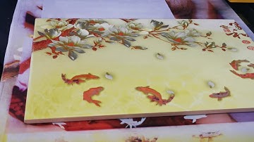 Focus Inc Combo Jet : Step 12 Process for print with White+Color+Varnish