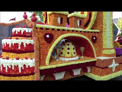 Bloemencorso - 65 jaar Efteling in Bloemen - straat Valkenswaard 2017