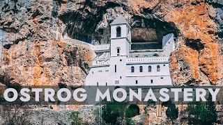 Ostrog Monastery // STUNNING Church Carved into a Mountain