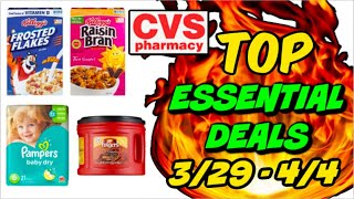 CVS TOP ESSENTIAL DEALS (3/29 - 4/4) | HOT FOOD DEALS & MORE!