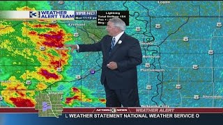 11:15 PM - Strong storm update 3-14-2016