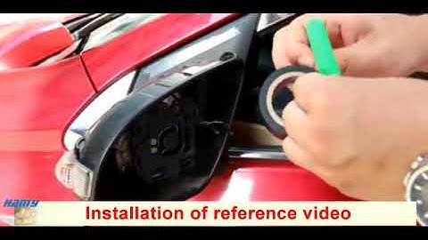 Car Led Rear View Mirror Arrow Panel 1x Light Indicator Kit