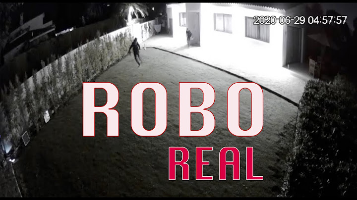 Intento de robo real en vivienda.