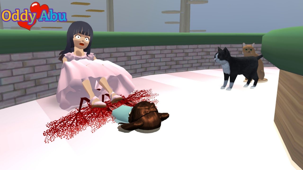 Mio Hamil Kepeleset Melahirkan Bayi Di Cafe Cat l Sakura School Simulator