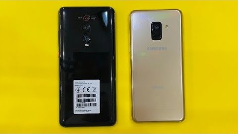 Xiaomi MI9T Pro vs Samsung Galaxy A8