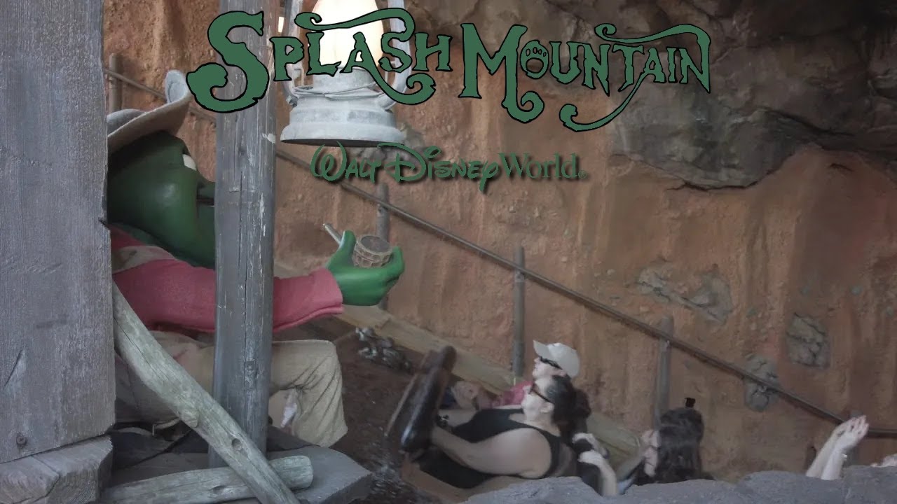 10 Minutes of Br'er Frog Splash Mountain 2023 4K Magic Kingdom Walt Disney World