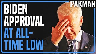 Joe Biden's Approval Collapses to Lowest of All Time
