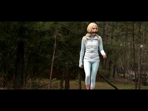 Emma Roberts Super Cute in Powder Blue Spandex Leggings 1080P BD