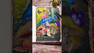 숲속에서 | 컨셉다꾸 | scrapbooking | journaling | 빈티지다꾸 #journalwithme #コラージュノート