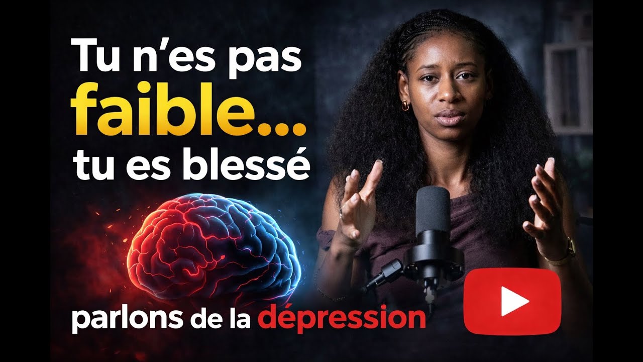 Tu n'es pas faible, tu es blessé, parlons de la DÉPRESSION