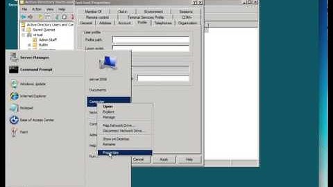 How to Create Users and Shares in Windows Server 2008