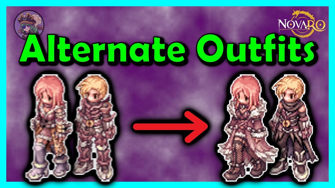 Alternate Outfits! | NovaRO - YouTube